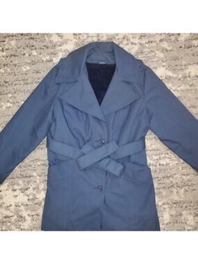 Vintage Sears Coat || Navy Blue || Sz S